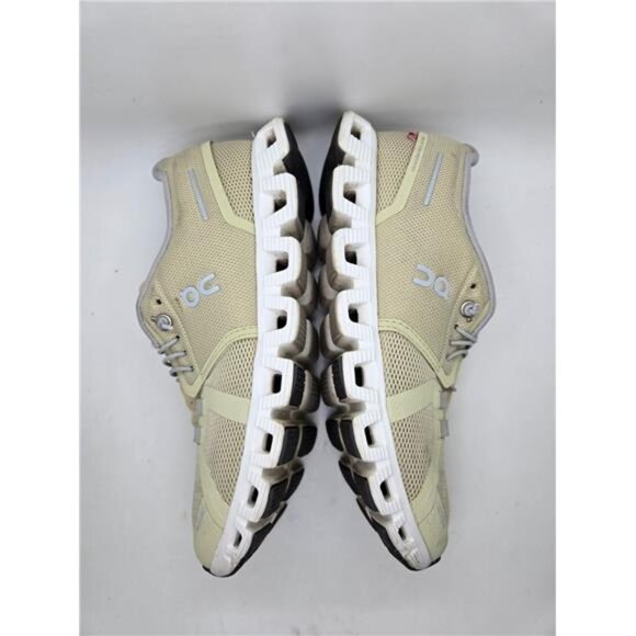On Cloud 5 Shoes Women's 8 Haze Sand Running Athletic Support Workout Sneakers - Picture 6 of 8
